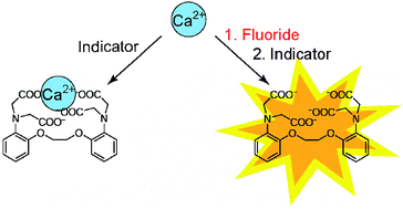 Graphical abstract: A simple fluorescence assay for the detection of fluoride in water at neutral pH