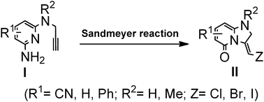 Graphical abstract: A practical two-step synthesis of imidazo[1,2-a]pyridines from N-(prop-2-yn-1-yl)pyridin-2-amines