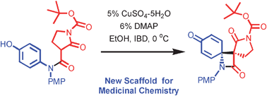 Graphical abstract: Synthesis of spirocyclic β-keto-lactams: copper catalyzed process