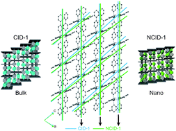 Graphical abstract: Differences of crystal structure and dynamics between a soft porous nanocrystal and a bulk crystal