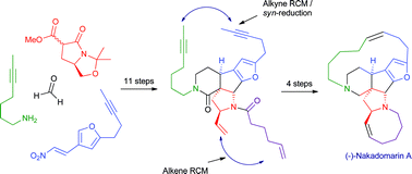 Graphical abstract: Total synthesis of (−)-nakadomarin A