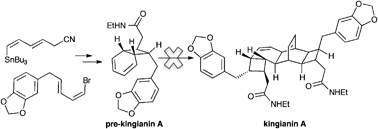 Graphical abstract: A synthetic approach to kingianin A based on biosynthetic speculation