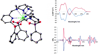 Graphical abstract: Structure, resolution and chiroptical analysis of stable lanthanide complexes of a pyridylphenylphosphinate triazacyclononane ligand