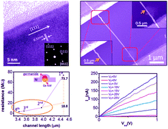 Graphical abstract: Growth and properties of single-crystalline Ge nanowires and germanide/Ge nano-heterostructures