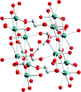 Graphical abstract: Mn(C2O4)(H2O)0.25: an antiferromagnetic oxalato-based cage compound