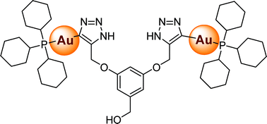 Graphical abstract: Cytotoxic gold(i)-bearing dendrimers from alkyne precursors