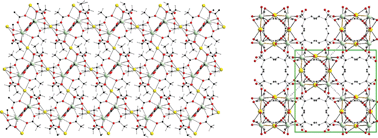 Graphical abstract: Fine-tuning of lanthanide-monocarboxylate coordination networks through ligand decoration