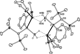 Graphical abstract: Synthesis, structures and stabilities of thioanisole-functionalised phosphido-borane complexes of the alkali metals