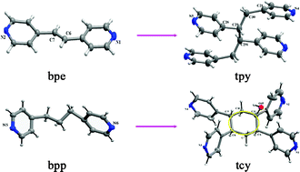 Graphical abstract: Novel hexagonal {V [[double bond, length as m-dash]] O}6-containing sandwich-type cluster accompanied by in situcarbon–carbon bond formation of organic cations