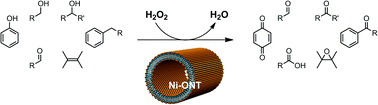 Graphical abstract: Single bilayered organic nanotubes: anchors for production of a reusable catalyst with nickel ions