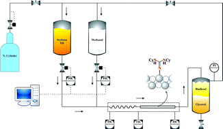 Graphical abstract: Silica-supported guanidine catalyst for continuous flow biodiesel production