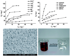 Graphical abstract: High performance adsorbents based on hierarchically porous silica for purifying multicomponent wastewater