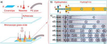 Graphical abstract: Simple and cheap microfluidic devices for the preparation of monodisperse emulsions