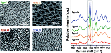 Graphical abstract: Large area flexible SERS active substrates using engineered nanostructures
