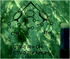 Graphical abstract: Hydrogelators of cyclotriveratrylene derivatives