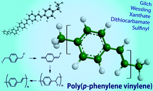 Graphical abstract: Synthesis of poly(p-phenylene vinylene) materials via the precursor routes