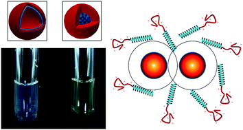 Graphical abstract: Depletion induced vesicle-to-micelle transition from self-assembled rod–coil diblock copolymers with spherical magnetic nanoparticles