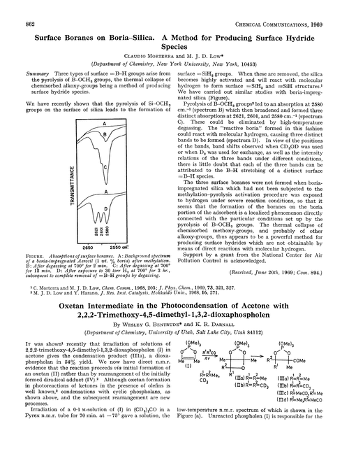 Oxetan intermediate in the photocondensation of acetone with 2,2,2-trimethoxy-4,5-dimethyl-1,3,2-dioxaphospholen