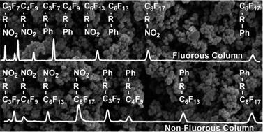 Graphical abstract: Development of fluorous porous polymer monolith (FPPM) for the capillary electrochromatographic separation of fluorous analytes based on fluorous–fluorous interaction