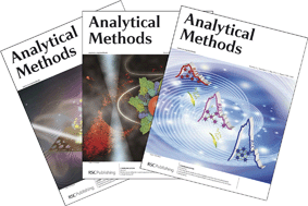 Graphical abstract: Analytical Methods – double the issues in 2013!