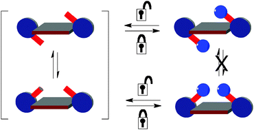 Graphical abstract: Covalent locking and unlocking of an atropisomeric molecular switch