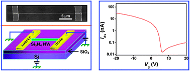 Graphical abstract: High on/off ratio p-type field-effect transistor enabled by a single heavily Al-doped α-Si3N4 nanowire