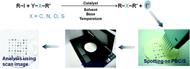 Graphical abstract: A simple, fast, and easy assay for transition metal-catalyzed coupling reactions using a paper-based colorimetric iodide sensor