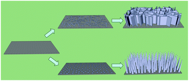 Graphical abstract: Synthesis of single-crystalline anatase nanorods and nanoflakes on transparent conducting substrates