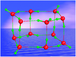 Graphical abstract: Hexagonal prismatic dodecameric water cluster: a building unit of the five-fold interpenetrating six-connected supramolecular network