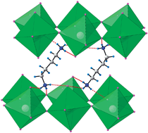 Graphical abstract: Lead halide inorganic–organic hybrids incorporating diammonium cations