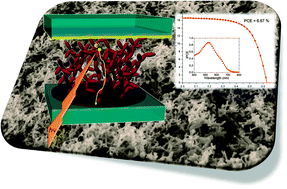 Graphical abstract: High efficiency dye-sensitized solar cells exploiting sponge-like ZnO nanostructures