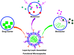Graphical abstract: Layer-by-layer assembly of microcapsules and their biomedical applications