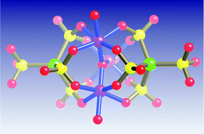 Graphical abstract: 3d-Metal derivatives of the [CuI(SO3)4]7− ion: structure and magnetism