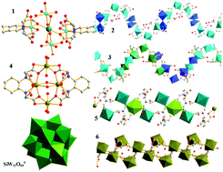 Graphical abstract: Polynuclear complexes of main group and transition metals with polyaminopolycarboxylate and polyoxometalate