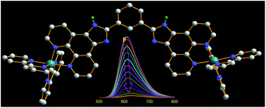 Graphical abstract: Structural characterization and spectroelectrochemical, anion sensing and solvent dependence photophysical studies of a bimetallic Ru(ii) complex derived from 1,3-di(1H-imidazo[4,5-f][1,10]phenanthroline-2-yl)benzene