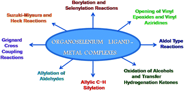 Graphical abstract: Organoselenium ligands in catalysis