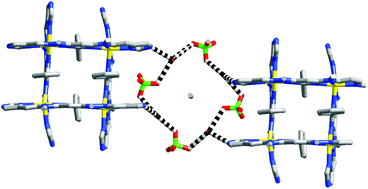 Graphical abstract: Self-ordering of metallogrid complexes via directed hydrogen-bonding