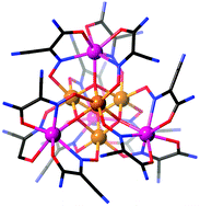Graphical abstract: Structure and magnetism of a mixed-valence octanuclear manganese(ii/iii) cluster derived from carbamoylcyanonitrosomethanide (ccnm)