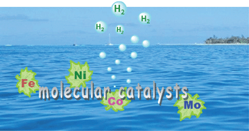 Graphical abstract: Recent progress in electrochemical hydrogen production with earth-abundant metal complexes as catalysts