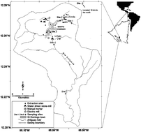 Graphical abstract: Temporal and spatial distribution of waterborne mercury in a gold miner's river