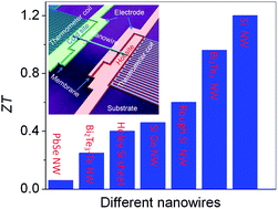 Graphical abstract: Semiconductor nanowires for thermoelectrics