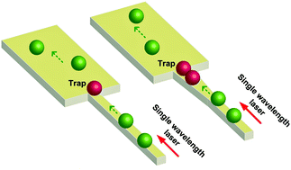 Graphical abstract: Optical trapping of microparticles using silicon nitride waveguide junctions and tapered-waveguide junctions on an optofluidic chip