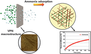 Graphical abstract: Production of large-scale, freestanding vanadium pentoxide nanobelt porous structures