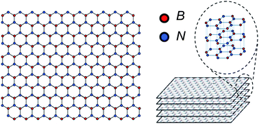 Graphical abstract: Advances in 2D boron nitride nanostructures: nanosheets, nanoribbons, nanomeshes, and hybrids with graphene
