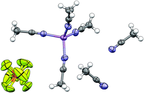 Graphical abstract: Li+ cation coordination by acetonitrile—insights from crystallography
