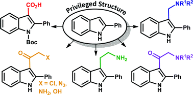 Graphical abstract: 3-Substituted 2-phenyl-indoles: privileged structures for medicinal chemistry