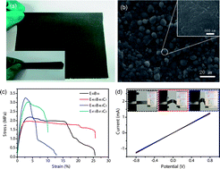 Graphical abstract: Conductive membranes of EVA filled with carbon black and carbon nanotubes for flexible energy-storage devices