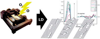 Graphical abstract: Oxidized polyethylene films for orienting polar molecules for linear dichroism spectroscopy