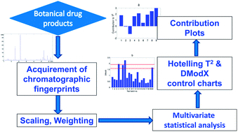 Graphical abstract: A weighting approach for chromatographic fingerprinting to ensure the quality consistency of botanical drug products