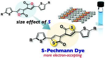 Graphical abstract: S-Pechmann dye: a thiolactone-containing organic dye with a pronounced electron-accepting character and its solid-state photophysical properties